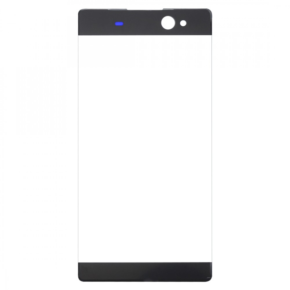 Front Screen Outer Glass Lens for Sony Xperia XA Ultra / C6 (Black) Sony Replacement Parts Sony Xperia XA Ultra